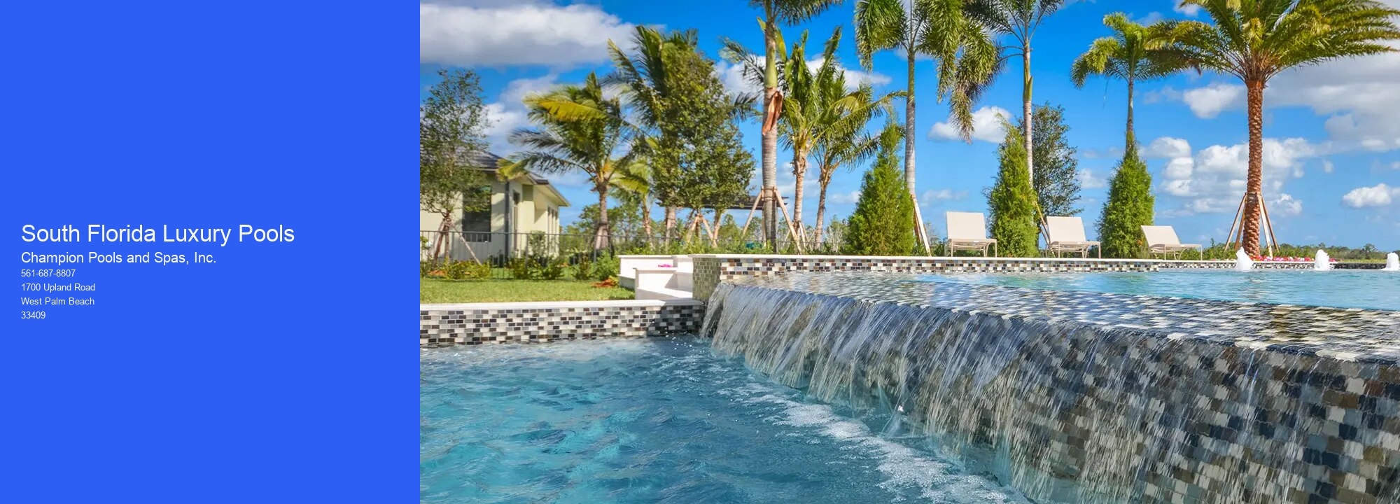 South Florida Luxury Pools